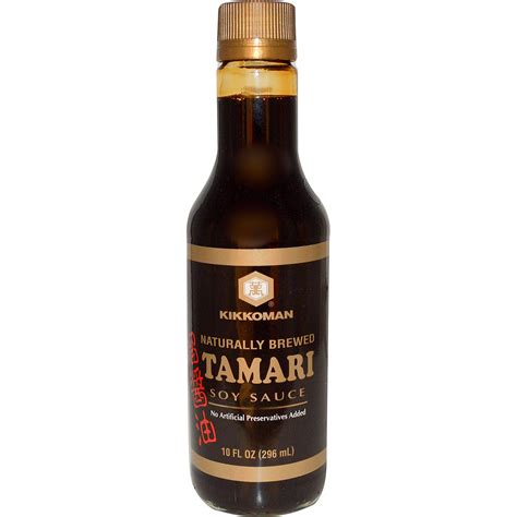 kikkoman tamari soy sauce  fl oz  ml iherbcom