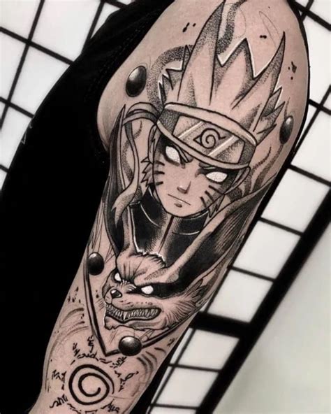 Naruto De 80 Inspirações De Tatuagens Para Quem Ama O Anime