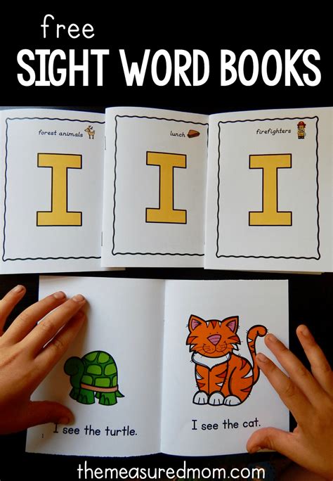 sight word book  kindergarten kindergarten