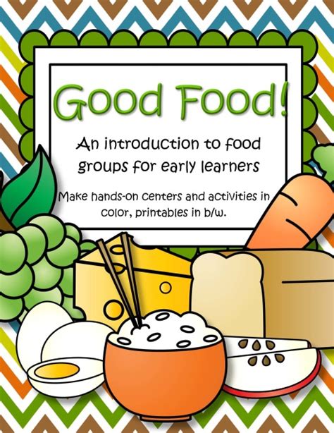 food theme activities  preschool prek  kindergarten