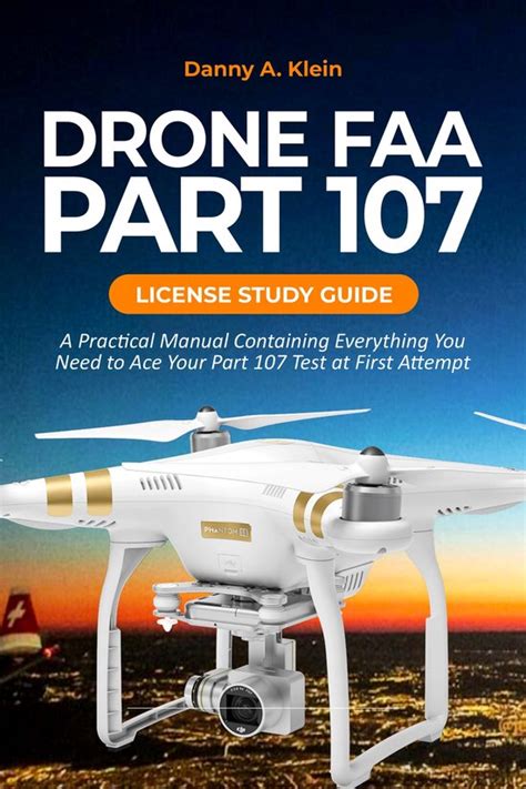 drone faa part  license study guide  danny  klein  boeken bolcom