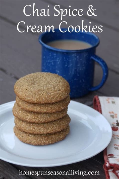 chai spice and cream cookies recipe chai spice cookies