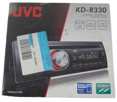 jvc kd  cd playermp  dash receiver  sale  ebay