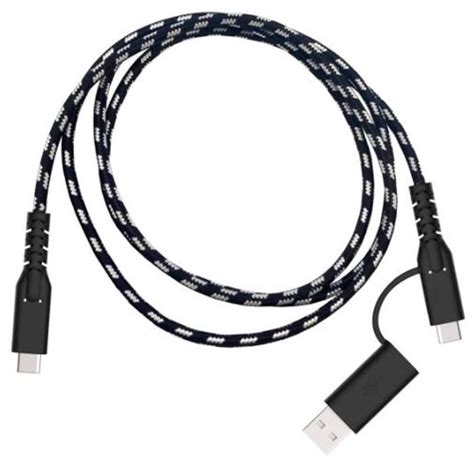 fairphone usb  gevlochten kabel  zwart belsimpel