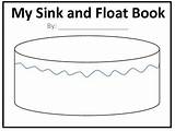 Float Sink Book sketch template