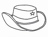 Hat Coloring Cowboy Pages Hats Elf Drawing Printable Clipart Print Kids Clip Getdrawings Library Popular Coloringhome Pdf sketch template