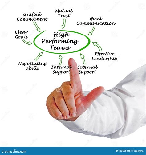 high performing teams stock image image  teamwork