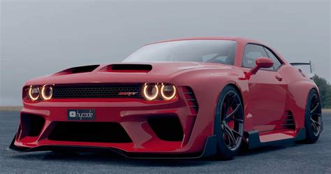 dodge challenger demon custom body kit  hycade buy  delivery installation affordable