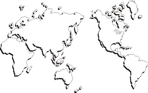 map   world  kids coloring pages coloring home
