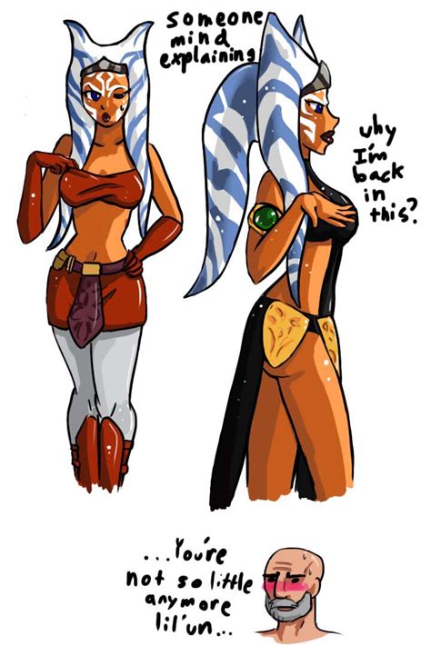 Ahsoka Back In Old Clothes By Hopelessromantic721 On