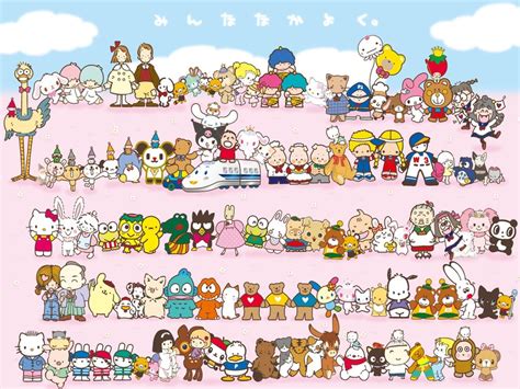 hello kitty characters wallpaper high definition high