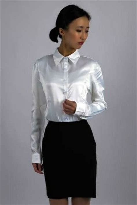 2921 best images about satin blouse on pinterest blouse and skirt satin and blue satin