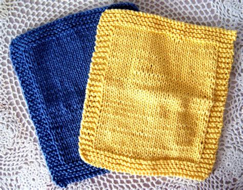 shoregirls creations knitted dishcloths