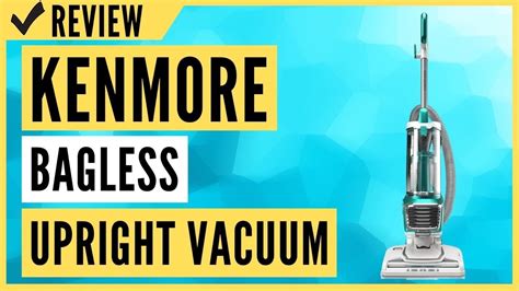 kenmore du bagless upright vacuum  motor power suction review youtube