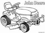 Deere Coloring John Pages Lawn Mower Printable Kids sketch template