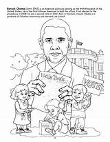 History African American Coloring Pages Printable Obama Month People Michelle Barack Book Books Leaders Color Getcolorings Getdrawings Sheets Sheet Colorings sketch template