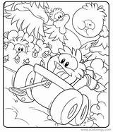 Penguin Puffles Coloring Characters Club Pages Xcolorings 1024px 118k Resolution Info Type  Size sketch template