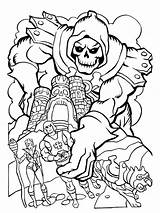 Coloring He Man Pages Printable Boys Recommended sketch template