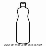 Botella Wasserflasche Página Flasche Ultracoloringpages sketch template