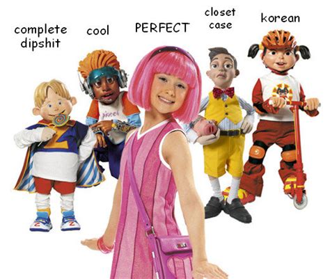 cast of lazy town