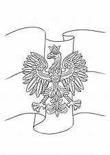 Kolorowanki Symbole Narodowe Lat Dziewczynek Kolorowanka Wydruku Patriotyczne Polski Kolorowanie sketch template