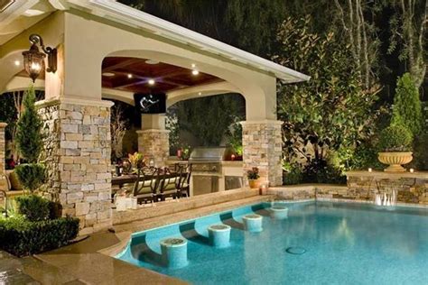 landscaping  outdoor building  outdoor pool