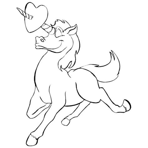 unicorn valentines day coloring pages xcoloringscom