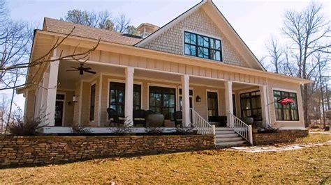 country ranch house plans  wrap  porch youtube