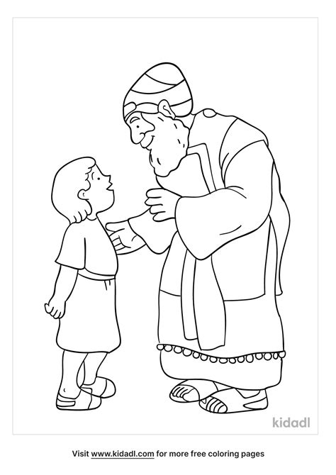 samuel learned  eli coloring page coloring page printables