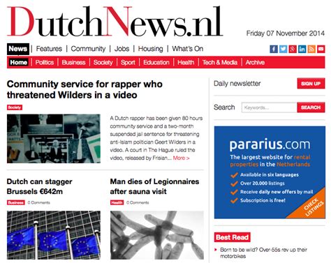 dutchnewsnl launches updated website stronger focus  news  features dutchnewsnl