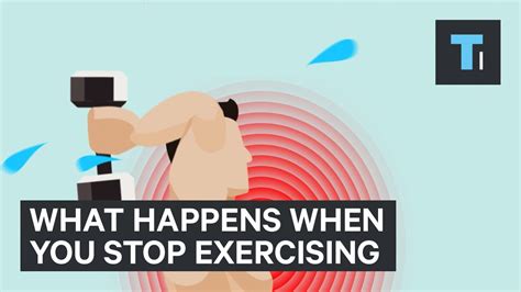 what happens to your body when you stop exercising