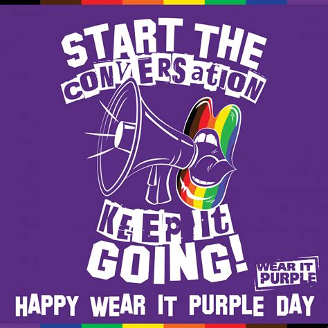 wear  purple day resources    start  conversation