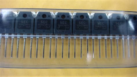 Sec Sgh23n60uf 3 Pin Igbt 600v 23a Transistor New Lot