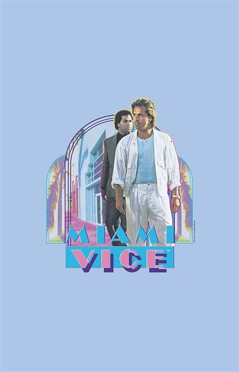 Miami Vice Miami Heat Digital Art By Brand A