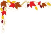 fall border autumn fall leaves clipart  images wikiclipart