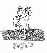 Star Kolorowanki Sso Stables sketch template