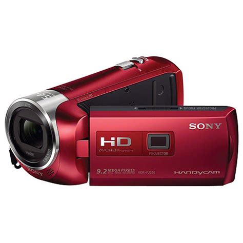 Sony Hdr Pj240e R Full Hd Handycam Camcorder Hdr Pj240e R Bandh