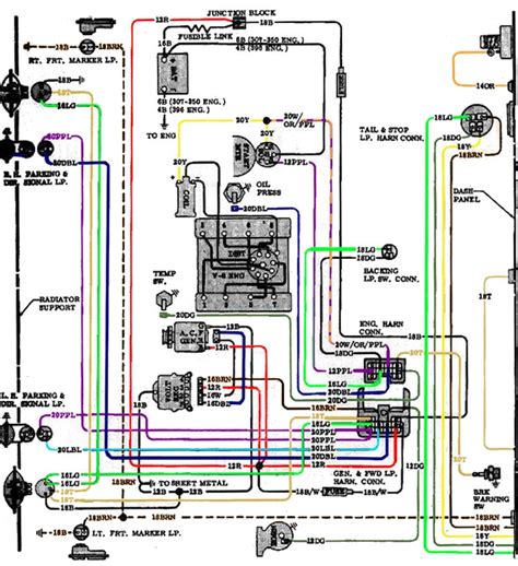 chevelle alternator wiring diagram circuit diagram