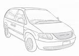 Voyager Chrysler Grand 2008 Drawing 2001 300c 2005 Aerpro 2007 Drawings 1997 2000 Citroën sketch template
