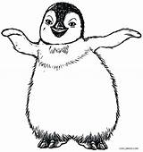 Penguin Coloring Pages Baby Cute Penguins Printable Drawing Emperor Color Kids Print Colouring Rockhopper Step Sheet Christmas Template Preschool Getdrawings sketch template