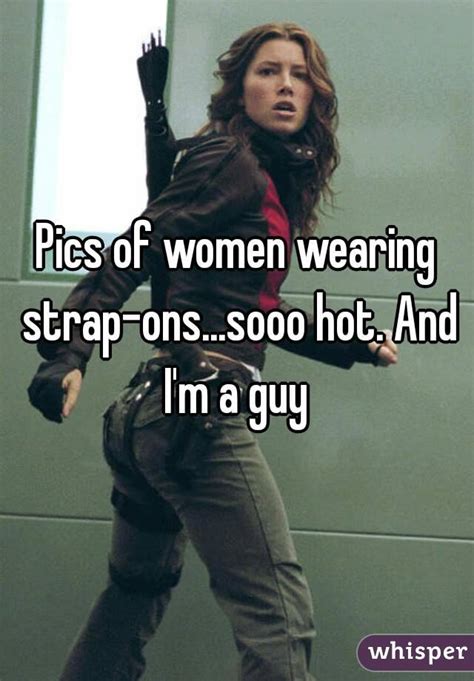 pics  women wearing strap onssooo hot  im  guy