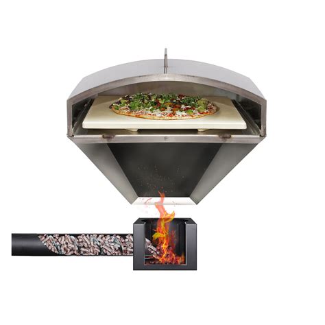 wood fired pizza attachment green mountain grills