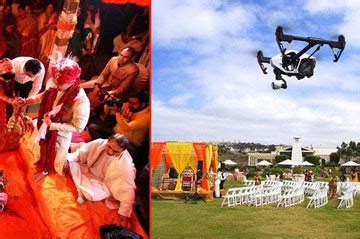 wedding drone videography services bina films