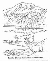 Coloring Pages Arbor Park National Honkingdonkey Olympic Holiday Visit sketch template
