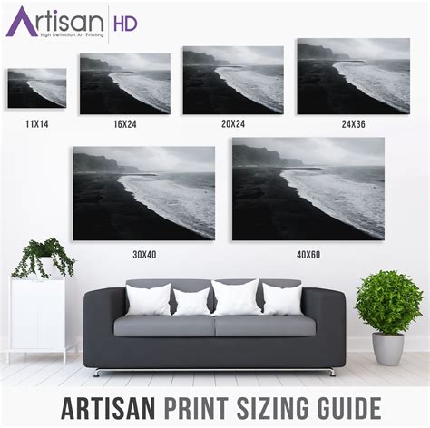 popular art print sizes finding   size   space