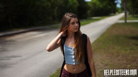 helpless teen alex mae went out for a hike she took a wrong turn and is now los pichunter