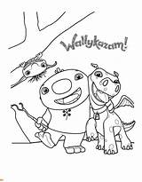 Wallykazam Coloring Pages Getcolorings Printable Color Print sketch template