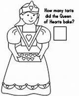 Queen Hearts Activities Kids Coloring Pages Children Printables Printable Rhyme Nursery Learning Makinglearningfun Fun Math Preschool Crafts Kindergarten Many Choose sketch template