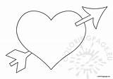 Hearts Coloringpage sketch template