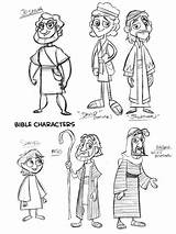 Coloring Pages Bible Superbook Characters Bancroft Tom Interview Template Character sketch template